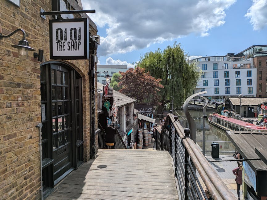 Camden Town Londres journée illustration 2