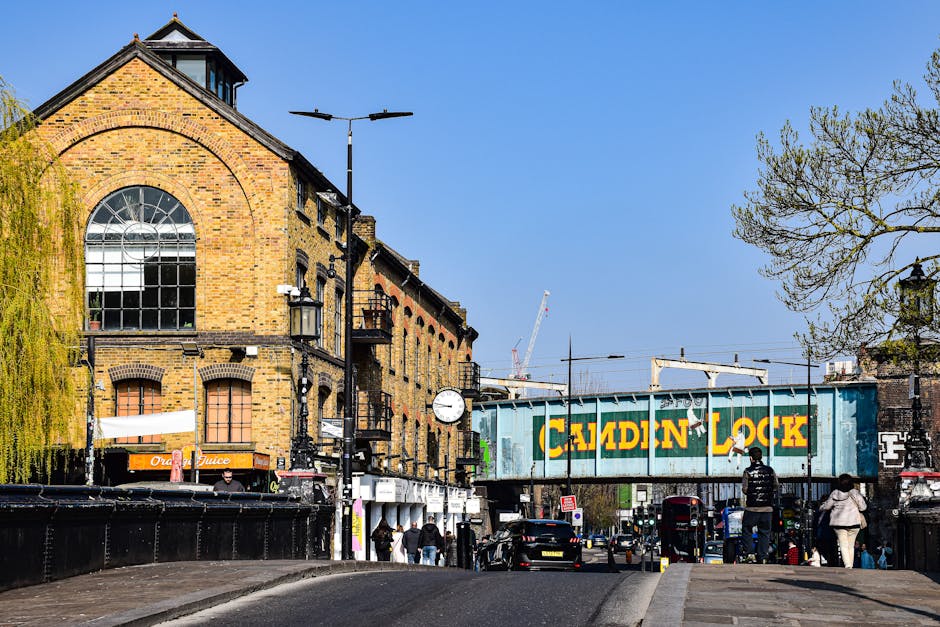 Camden Town Londres journée illustration 5