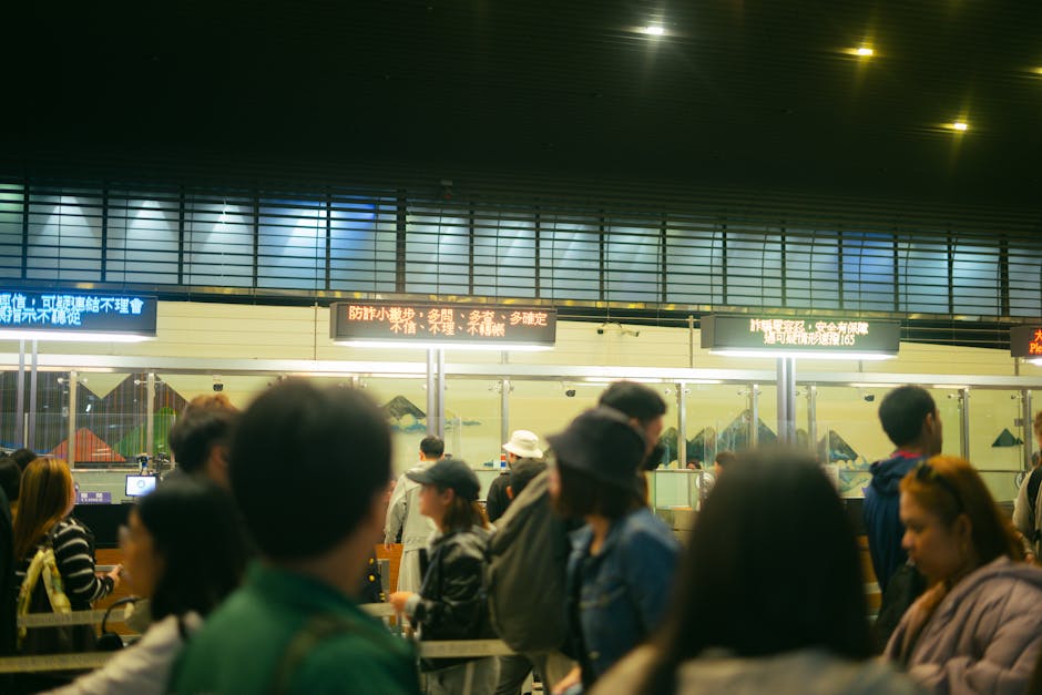 temps attente douane aéroport Londres illustration 2