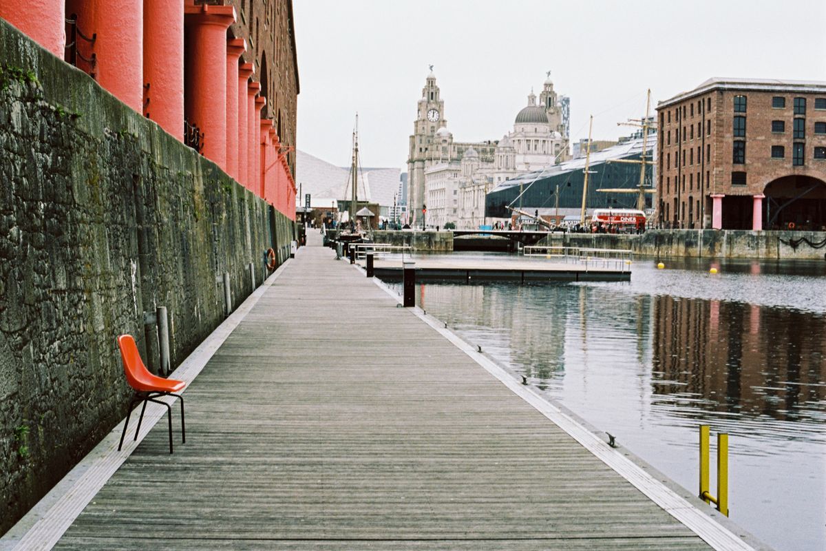 Vue panoramique du centre-ville de Liverpool et de son architecture