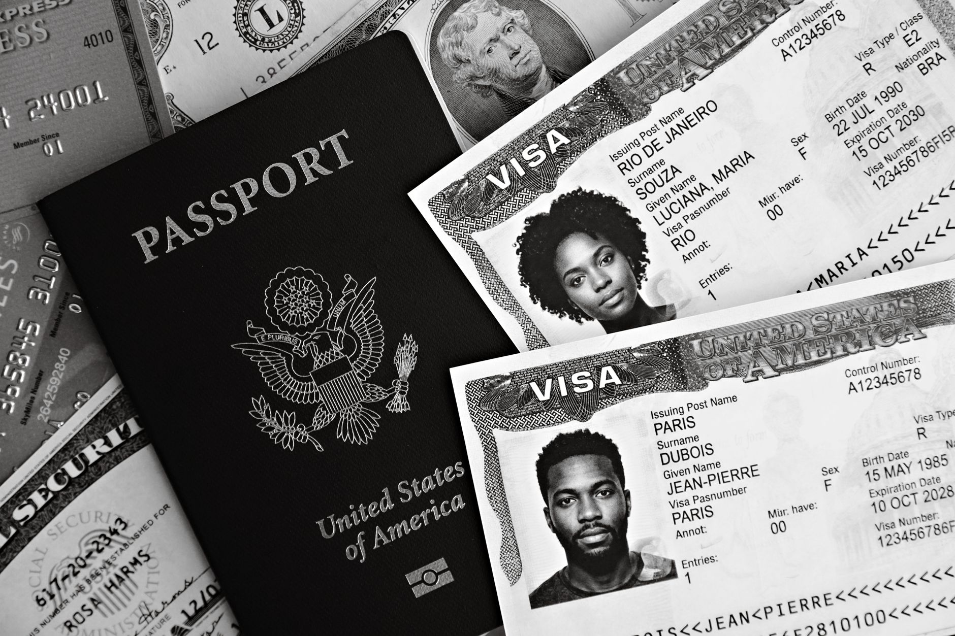Voyageuse prenant la photo de son passeport demandée pendant la demande ETA
